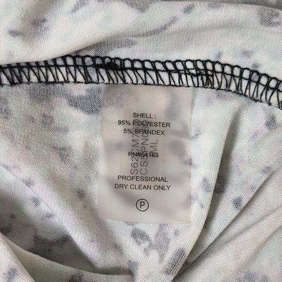 CALVIN KLEIN Women's Sleeveless Top Blouse  Size S  Multi-Colored Print - Picture 6 of 6